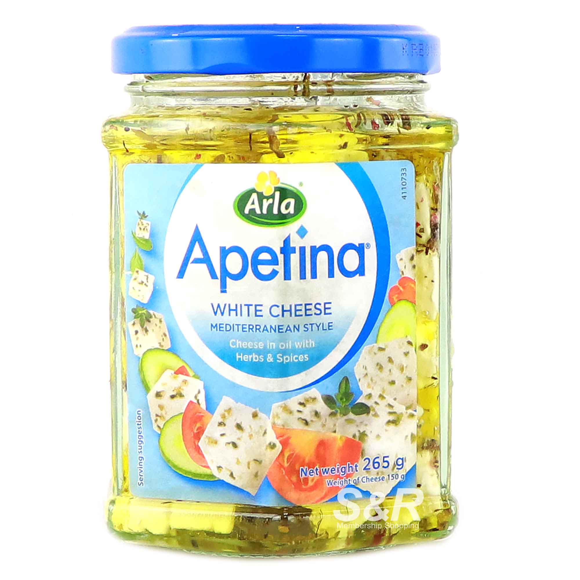Arla Apetina White Cheese Mediterranean Style 265g